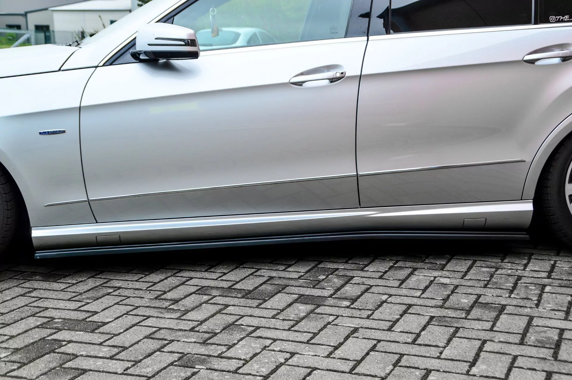 Seitenschweller im Cup Look für Mercedes E-Klasse W212