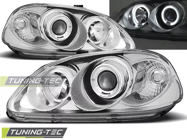 HONDA CIVIC 09.95-02.99 ANGEL EYES CHROME