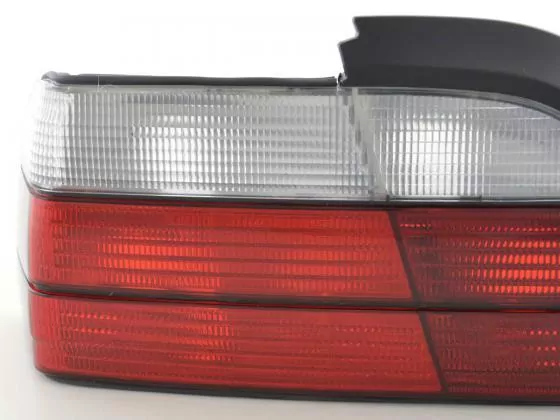 Rückleuchten Set BMW 3er Coupe Typ E36 Bj. 91-98 rot/weiß