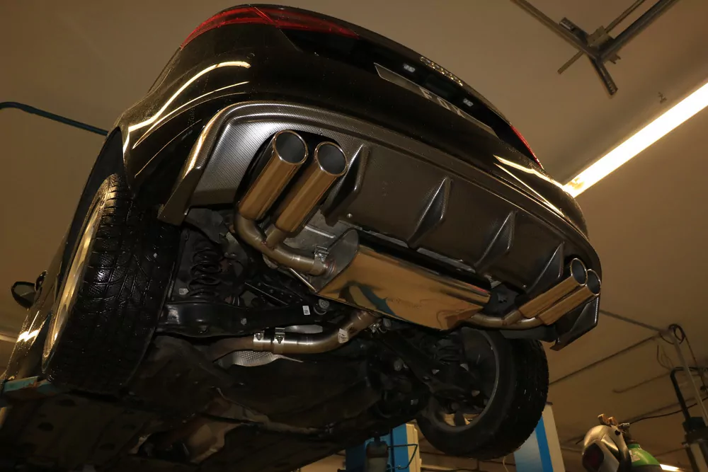 Audi A3 - 8V Sportback  Endschalldämpfer Ausgang rechts/links - 2x90 Typ 16 rechts/links