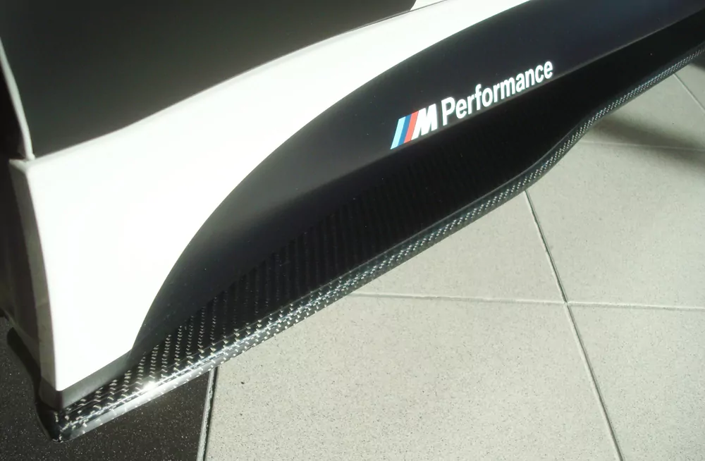 Carbon Seitenschweller rechts ansatz, rechts für BMW 4er F83 M4 (M3) Cabrio 07.14-