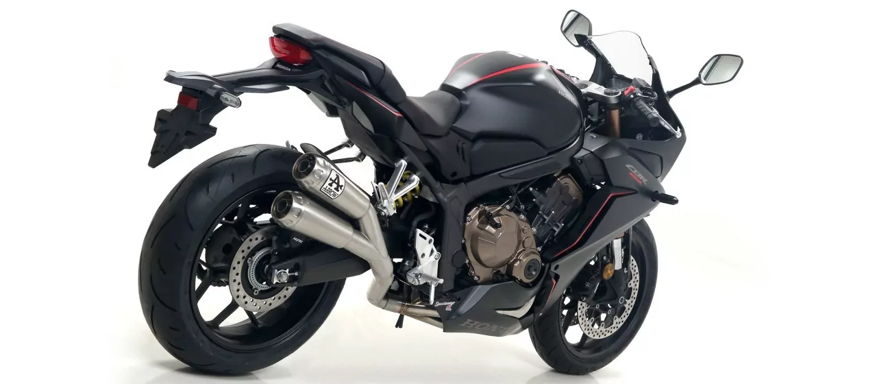 Arrow Full System With Pro-Race Nichrom Silencers Honda CBR 650 R 19-