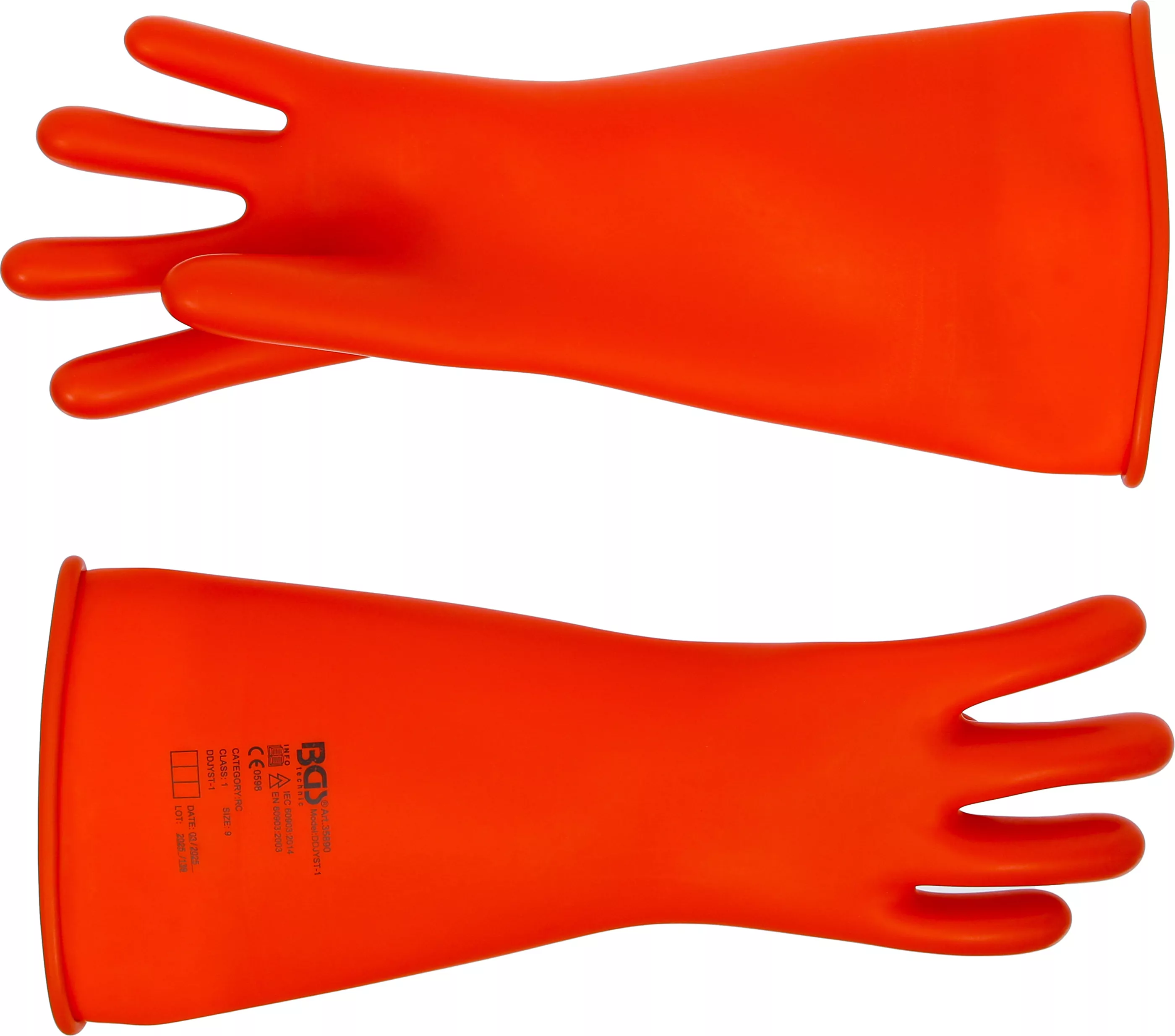 Elektriker-Schutzhandschuhe | mit Naturlatex Schutzisolierung | Größe 9 (L)