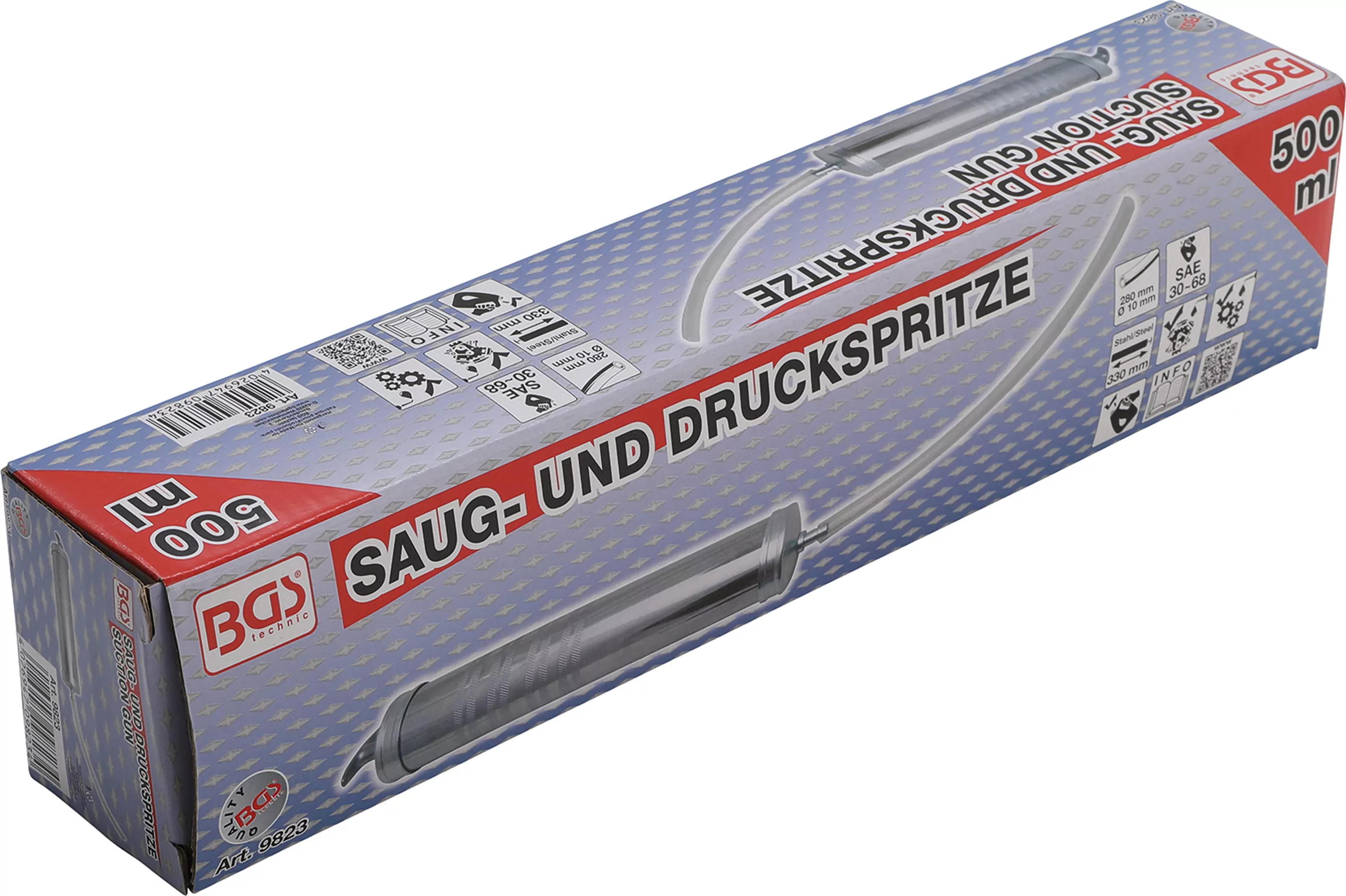 Saug- und Druckspritze | 500 ml