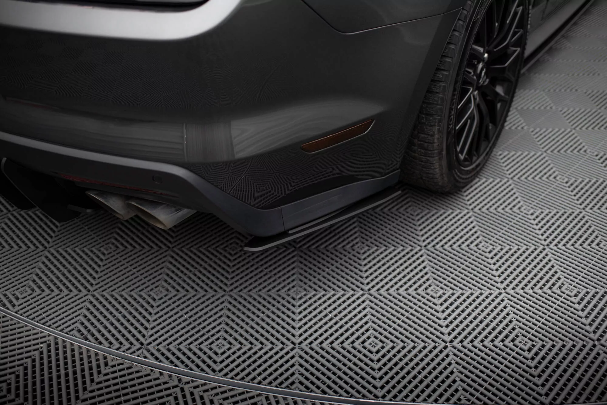Street Pro Heck Ansatz Flaps Diffusor Für  Ford Mustang GT Mk6
