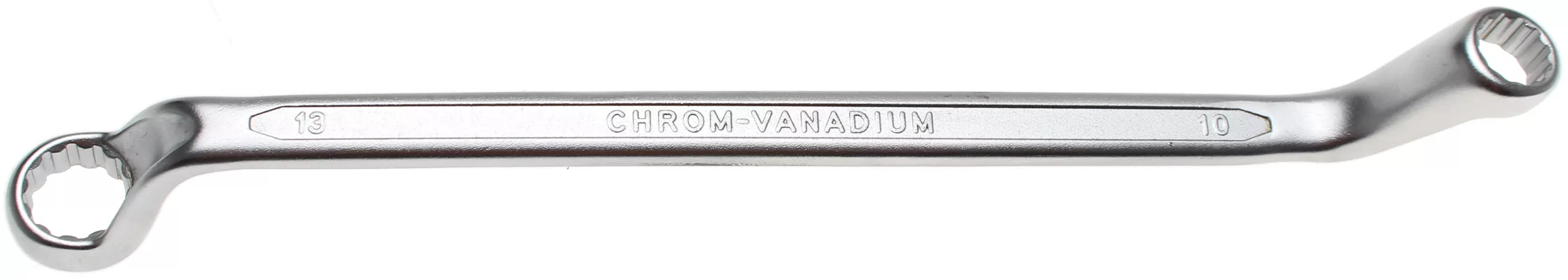 Doppel-Ringschlüssel | tief gekröpft | SW 10 x 13 mm