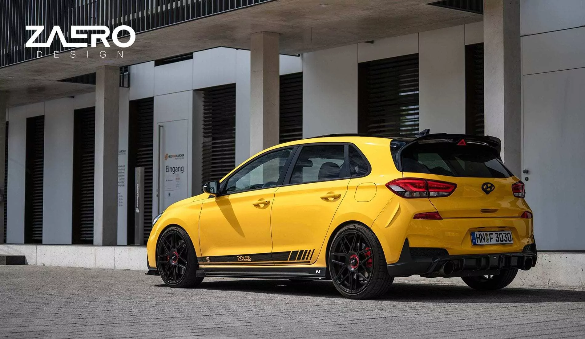 EVO-1 Diffusor für Hyundai I30N Hatchback