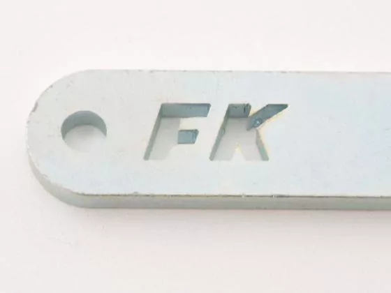 Hakenschlüssel zur Verstellung von Gewindefahrwerk 80/90 mm