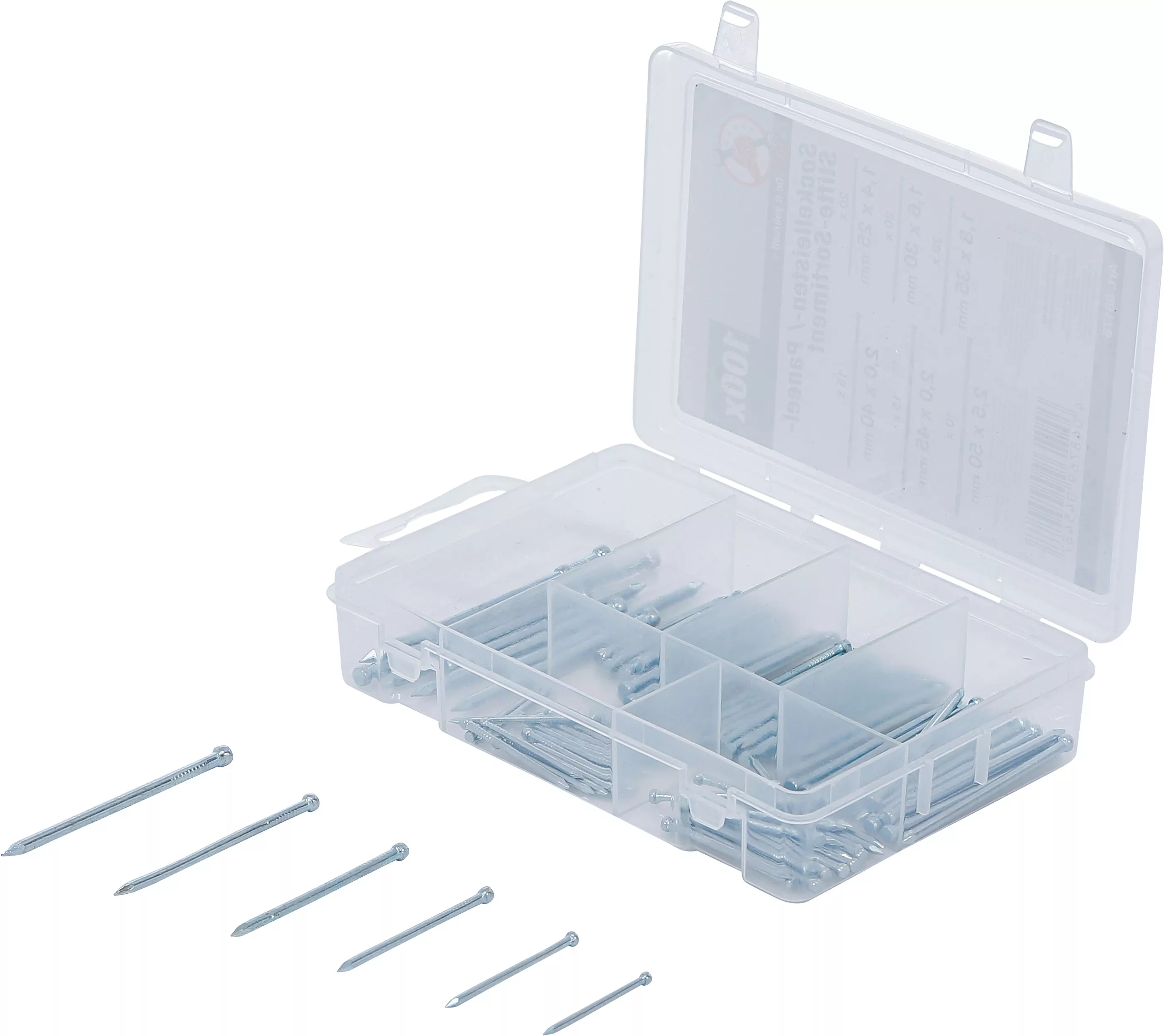 Sockelleisten- / Paneel-Stifte-Sortiment | 100-tlg.