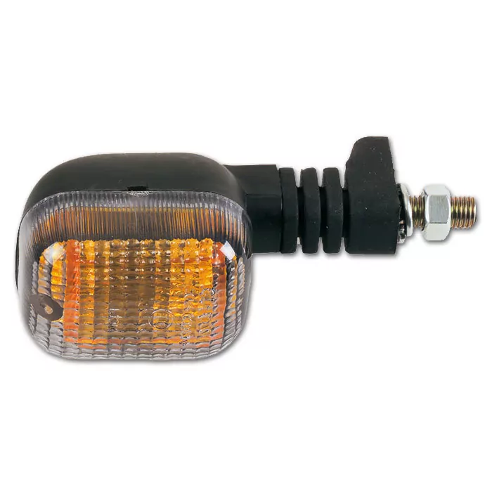 Miniblinker Duc-style, Getöntes Glas, 45 X 61 Mm, Vo-rechts/hi-links, 10w, E-geprüft, M10