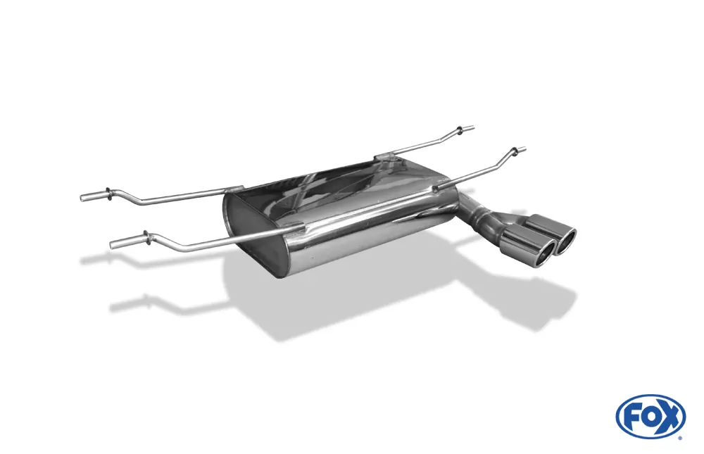 Mazda MX5 - ND  Endschalldämpfer quer Ausgang rechts - 2x70 Typ 16