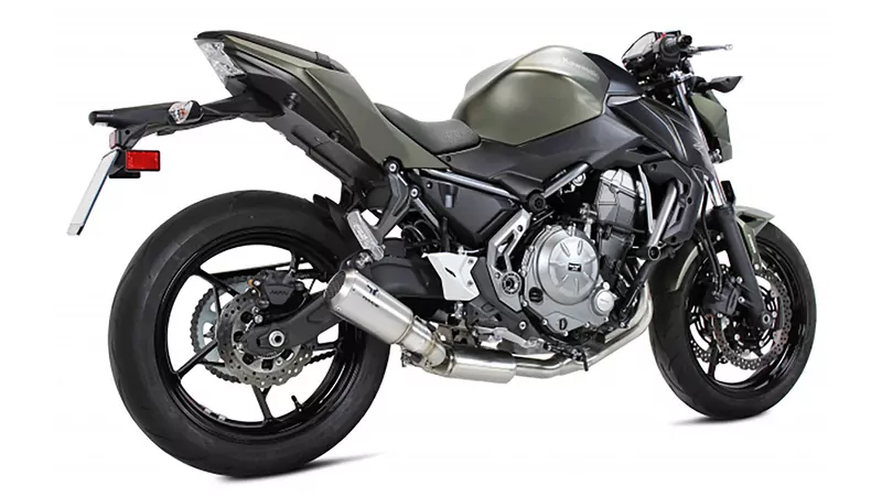 IXRACE MK2 Komplettanlage mit Kat, KAWASAKI Z 650/650 Ninja, 21- (Euro5) E-geprüft