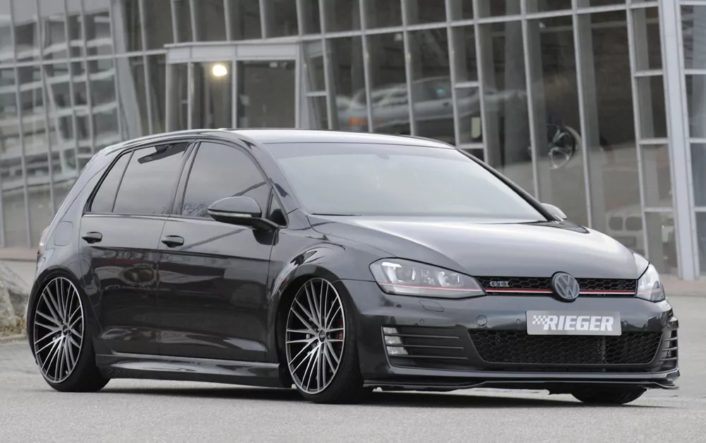 Rieger Kotflügel für extreme Tieferlegung für VW Golf 7 R-Line 5-tür. 10.12-12.16 (bis Facelift)