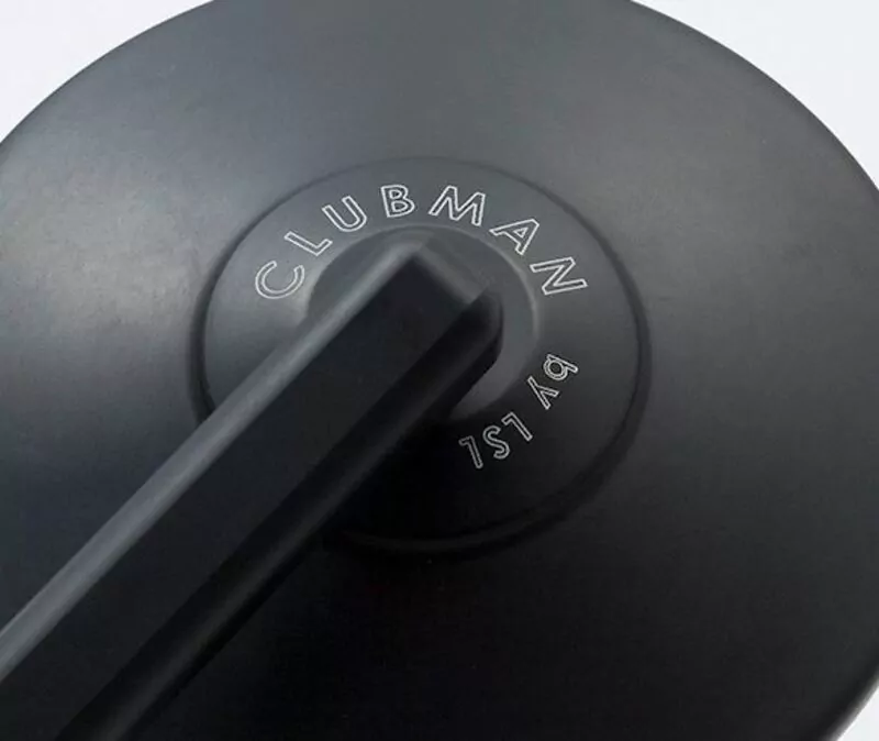 LSL Rückspiegel Clubman Lenkerende Schwarz Clubman (Zulassung deutsche STZVO) (Stck.)