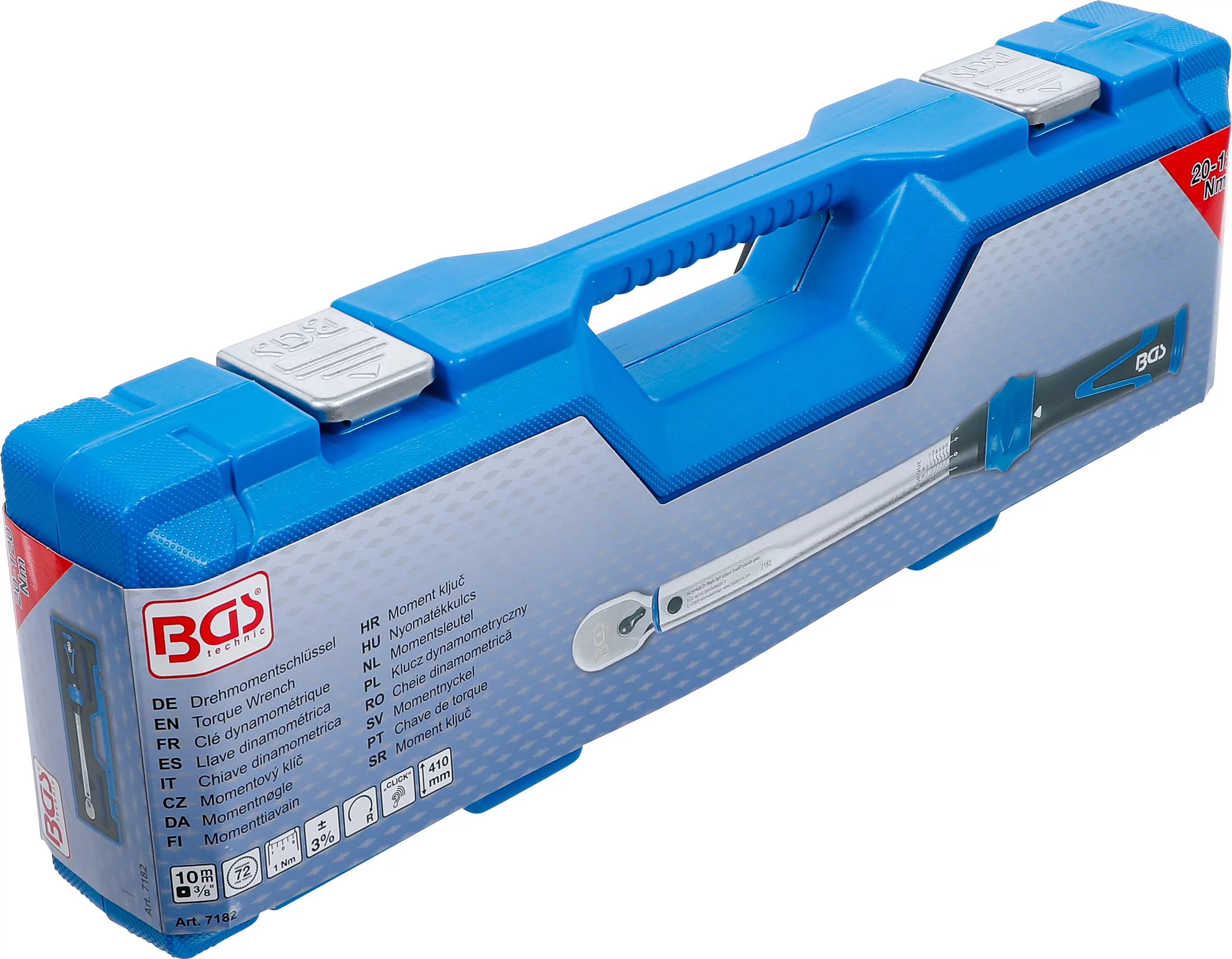 Drehmomentschlüssel | Abtrieb Außenvierkant 10 mm (3/8") | 20 - 120 Nm