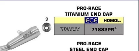Arrow Race-Tech Titan Honda CB 1000 R 18-22