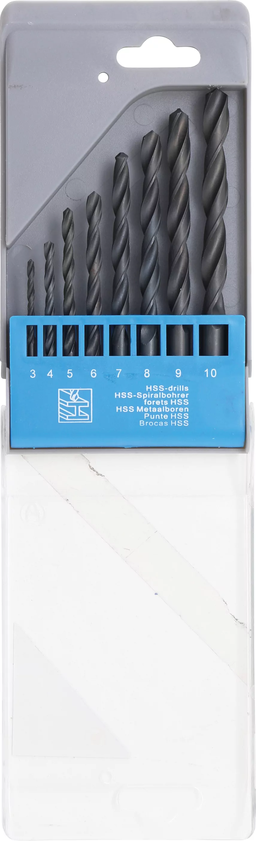 HSS-Spiralbohrer-Satz | 3 - 10 mm | 8-tlg.