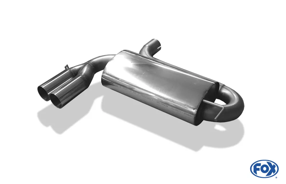 Audi S3 Typ 8L  Endschalldämpfer Ø70mm - 2x76 Typ 10