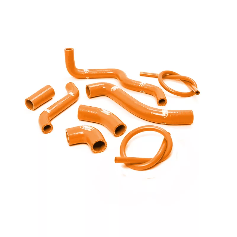 SAMCO SPORT Siliconschlauch Kit orange für Aprilia RSV1000 RSV1000 Tuono Modelljahr 1998-2005