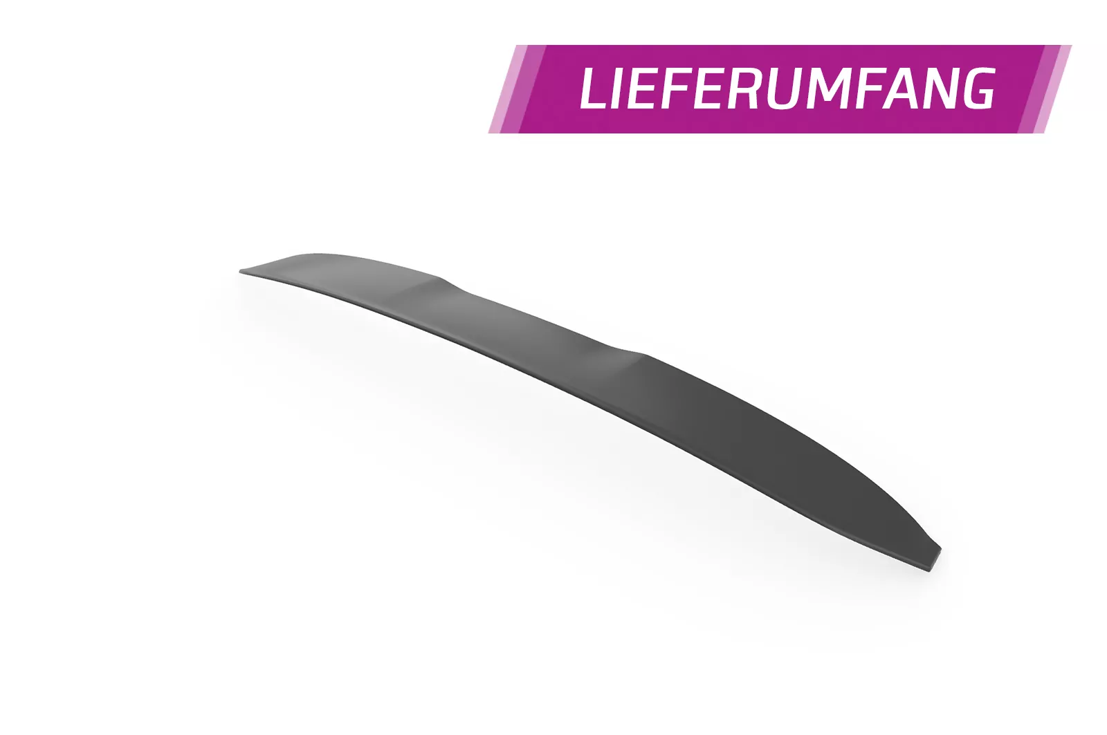 Heckscheibenblende für Kia Stinger GT HSB089 Carbon Look Hochglanz