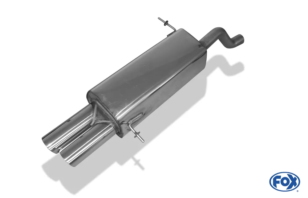 Ford Fiesta VII/ Fiesta VII Sport  Endschalldämpfer - 2x80 Typ 25