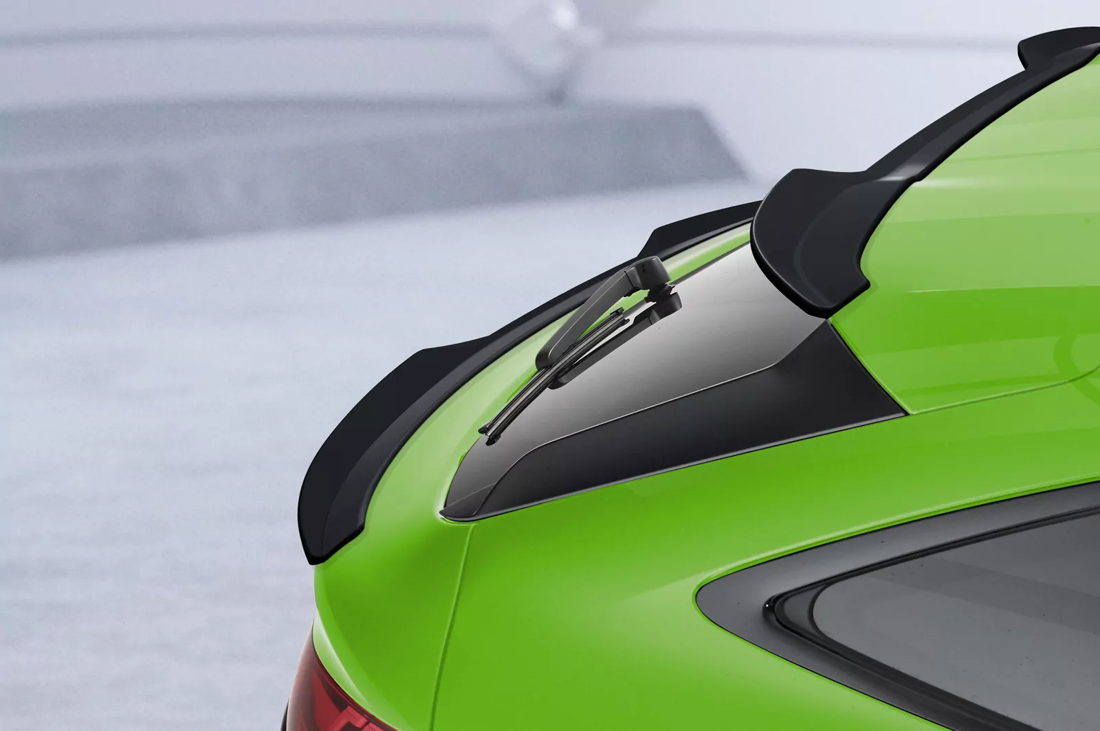 Heckflügel mit ABE für Audi Q5 (FYT) Sportback HF872 Schwarz Strukturiert