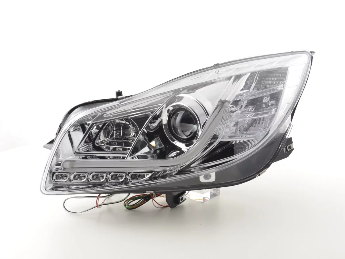 Scheinwerfer Set Daylight LED Tagfahrlicht Opel Insignia Bj. 08-13 chrom