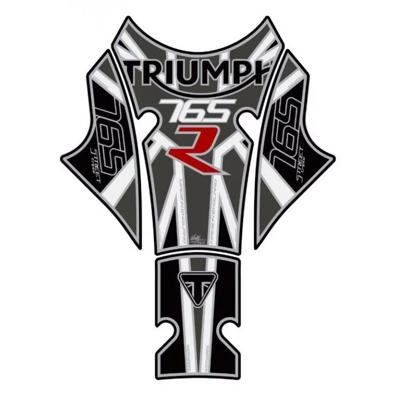 Motografix Triumph Street Triple 765 R 3D Gel Tank Pad Protector TT035EW