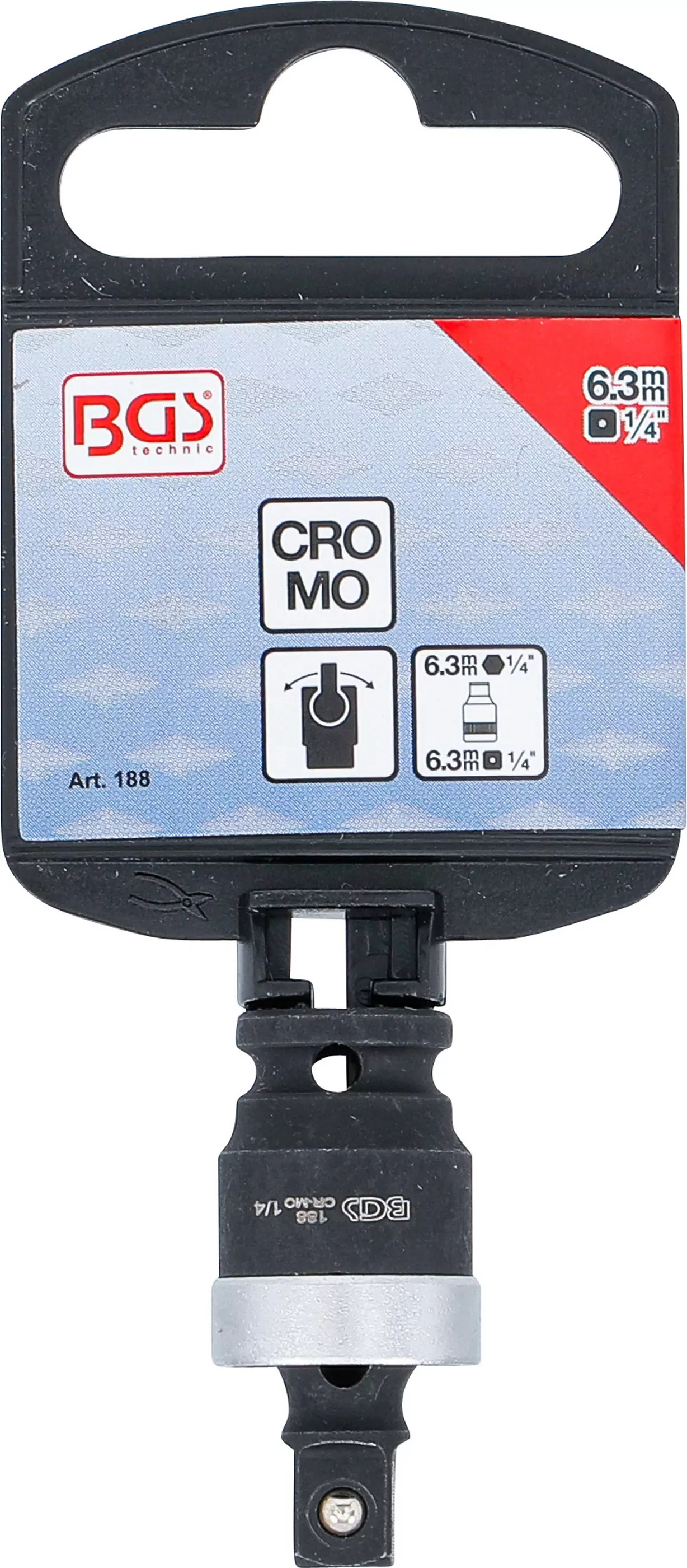 Kraft-Kugelgelenk | 6,3 mm (1/4")