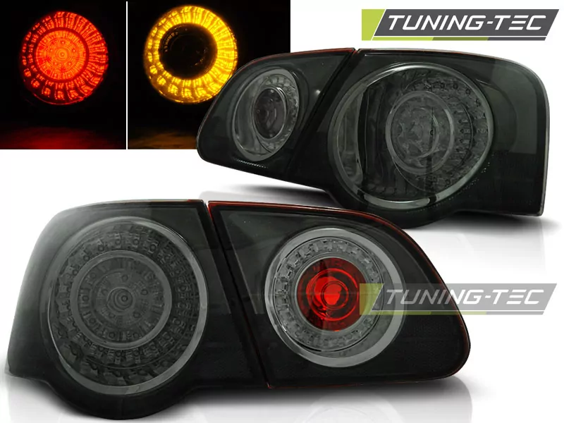 Led Tail Lights Smoke Fits Vw Passat B6 3c 03.05-10