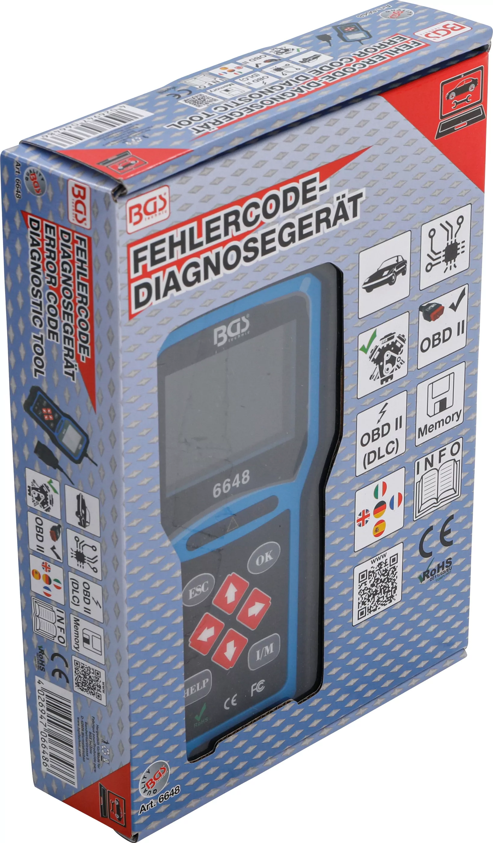 OBD 2 (EOBD) Fehlerdiagnosegerät