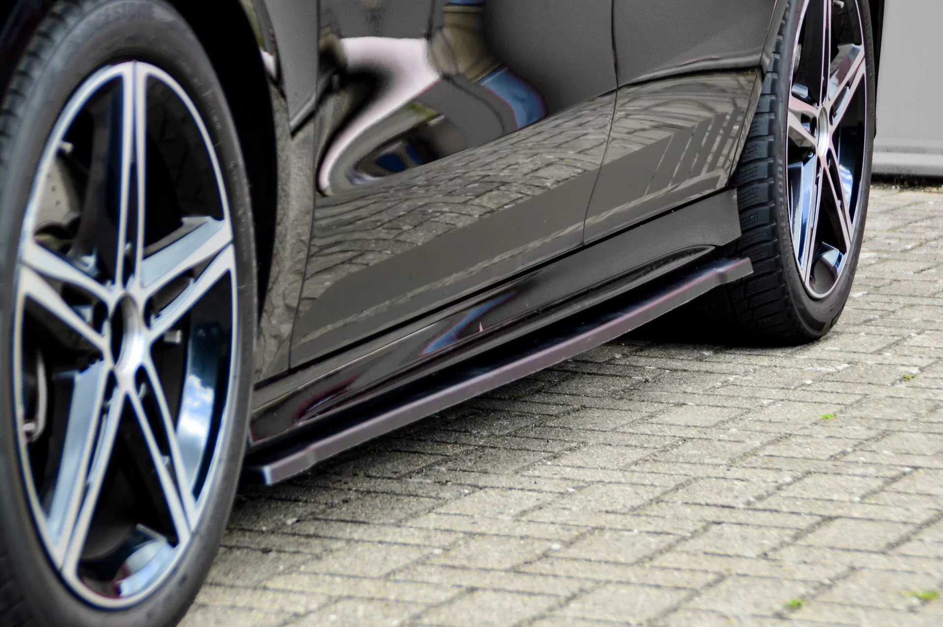 CUP Seitenschweller für Mercedes CLA X118 C118 AMG-Line ab Bj.:2019-