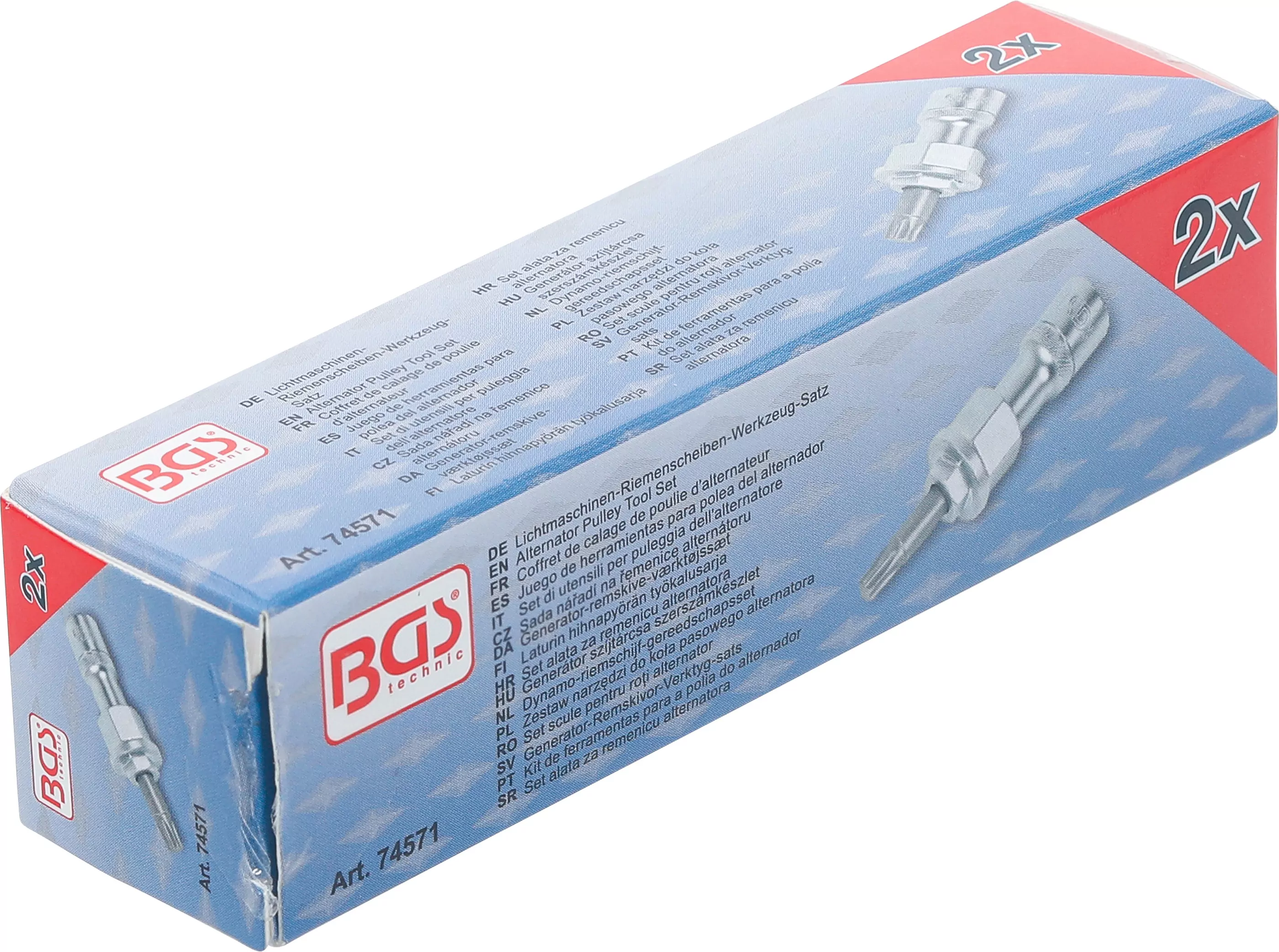 Lichtmaschinen-Riemenscheiben-Werkzeug-Satz | für Ford EcoBlue | 2-tlg.