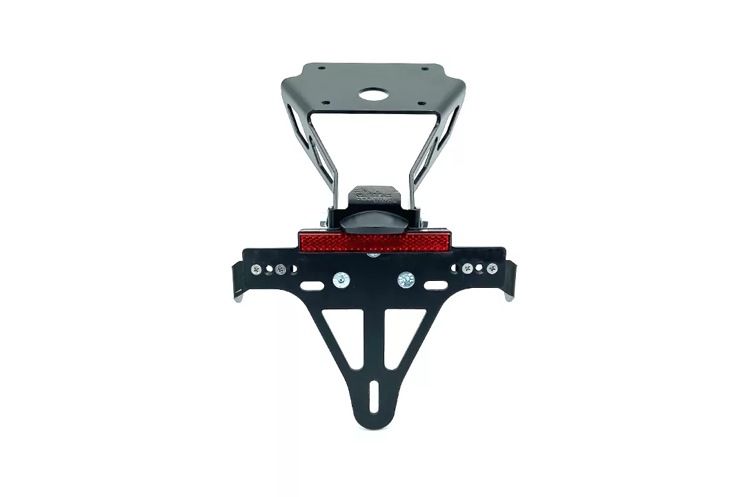 alpha Technik Kennzeichenhalter für Kawasaki Z650RS ab Modelljahr 2022- Typ ER650M / ER650MA2