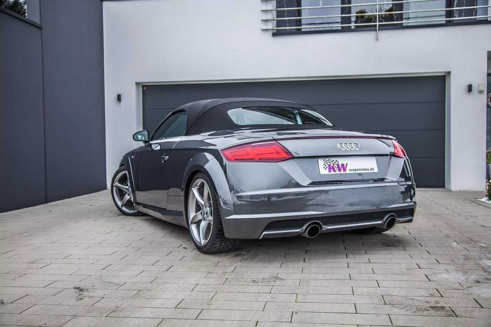 KW Gewindefahrwerk V1 inox AUDI TT Roadster (FV) FV9, 8J, 8J1 Allrad 11/2014-