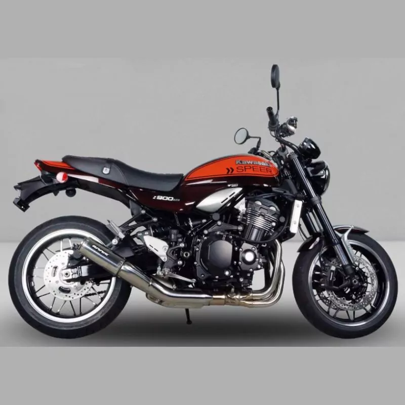 Bodis MGP-N GEX "Edelstahl" Endschalldämpfer Kawasaki Z 900 RS 2018-