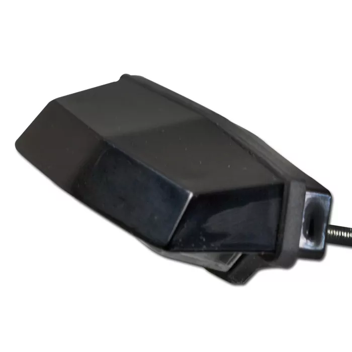 SMD-Kennzeichenbeleuchtung "Flat" | schwarz | ABS 3 SMD's | B59 x H20 x T29mm | Kabel 40cm | E-gepr