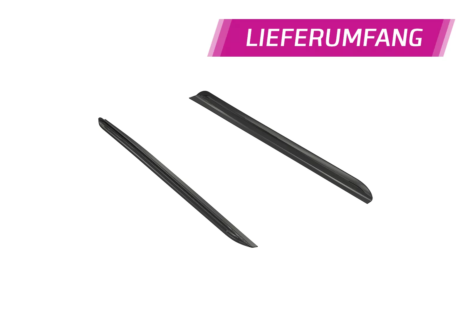 Seitenschweller für Mercedes Benz A-Klasse (W177) SS490 Schwarz Strukturiert