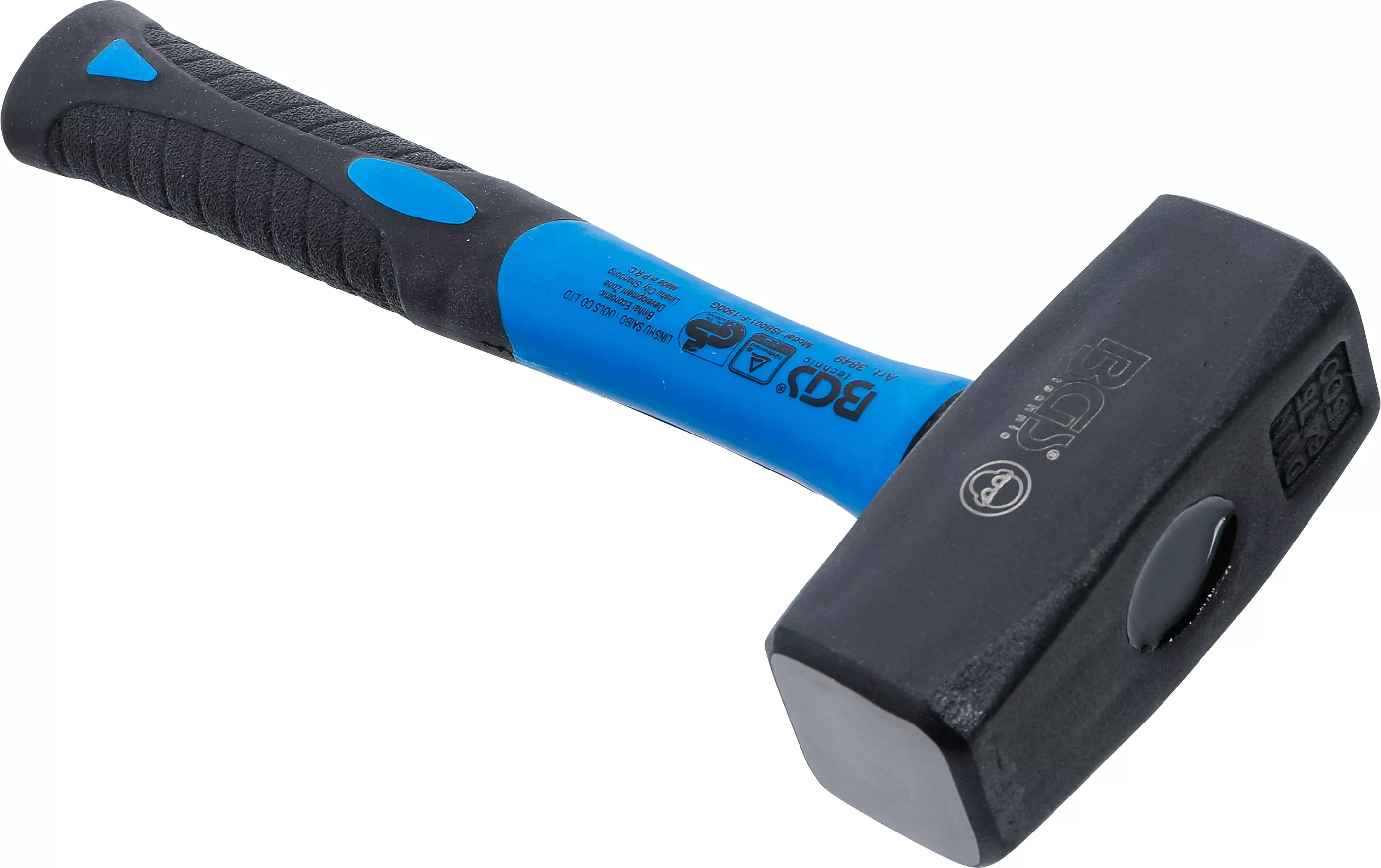 Fäustel | Fiberglasstiel | DIN 6475 | 1500 g