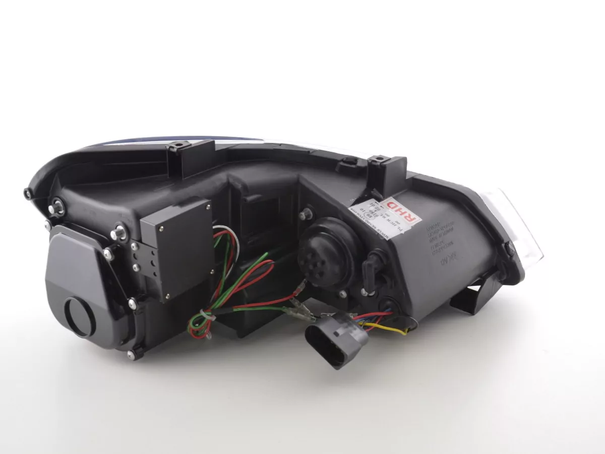 Scheinwerfer Set Daylight LED Tagfahrlicht VW Polo 6R Bj. 09- chrom für Rechtslenker