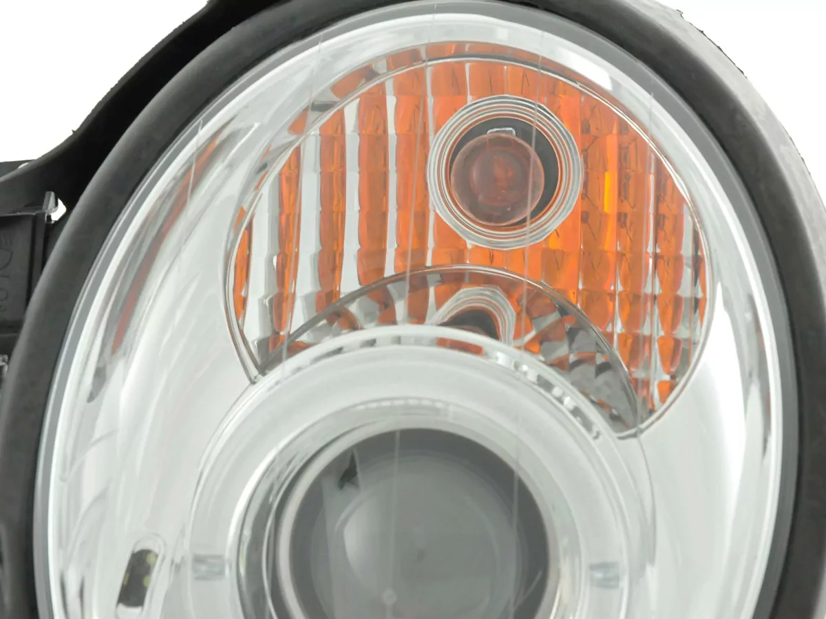 Scheinwerfer Set Mercedes CLK Typ W208 Bj. 98-02 chrom