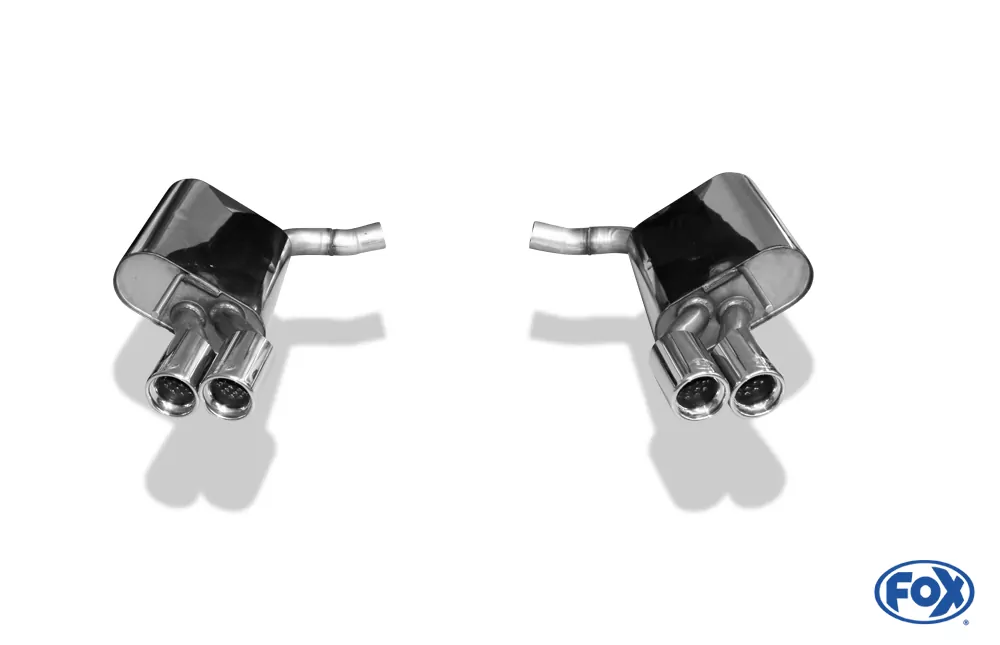 Mercedes SL Typ 230 Facelift  Endschalldämpfer rechts/links kurze Variante - 2x80 Typ 13 rechts/links