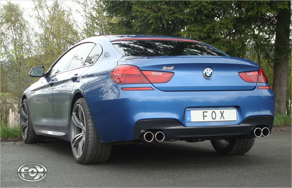 BMW F12/F13/F06 - 640i mit M-Paket  Endschalldämpfer rechts/links - 2x90 Typ 12 rechts/links