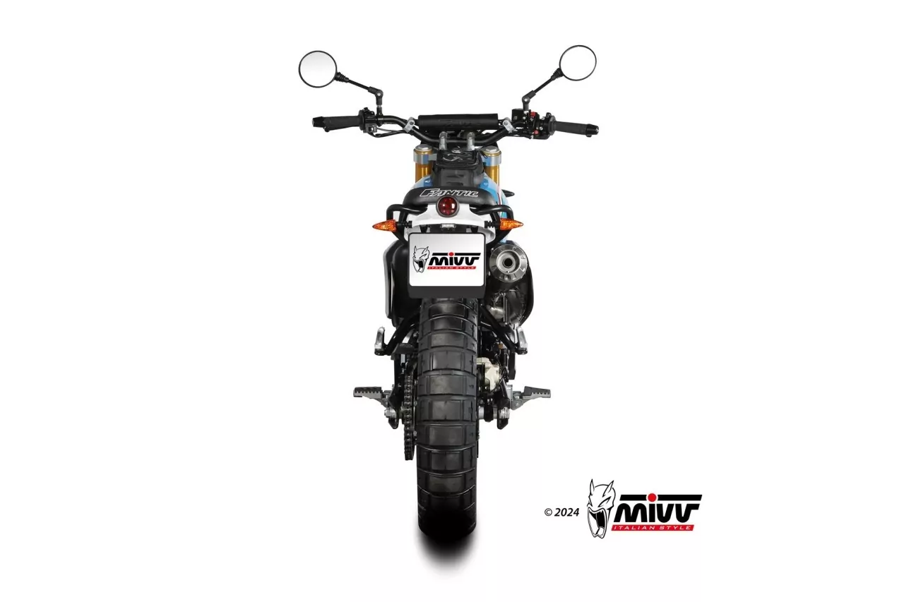 MIVV X-M1 Edelstahl Schwarz FANTIC CABALLERO 500 21-24