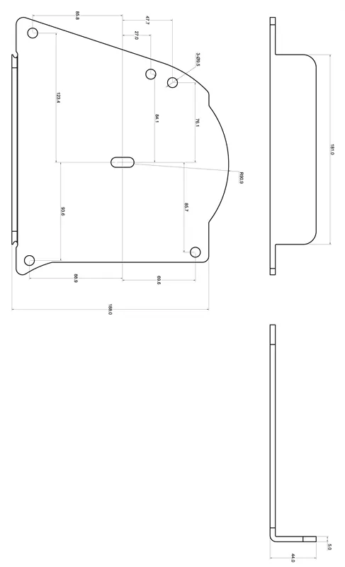 TA Technix universelle Grundplatte 