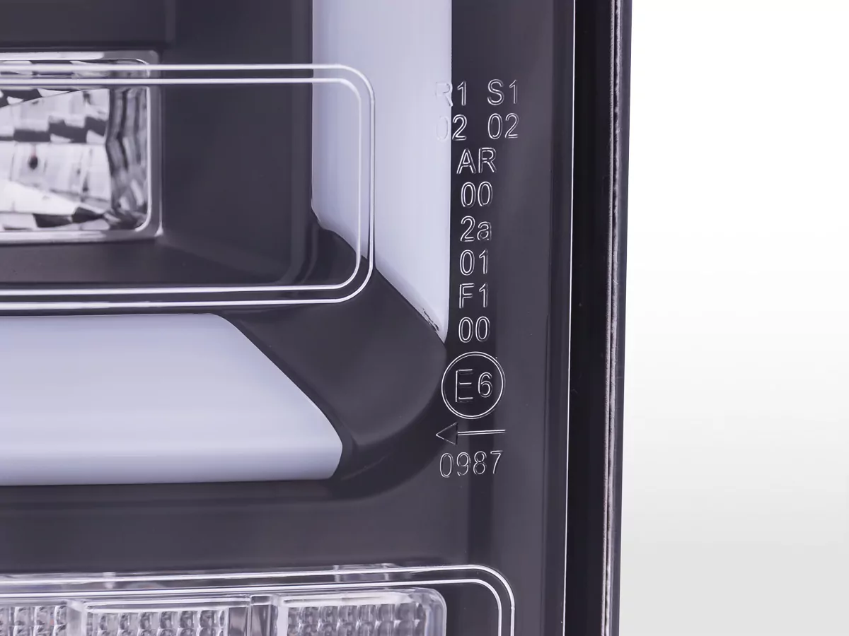 LED Rückleuchten VW T6  ab 2016 Heckklapentür-Version schwarz