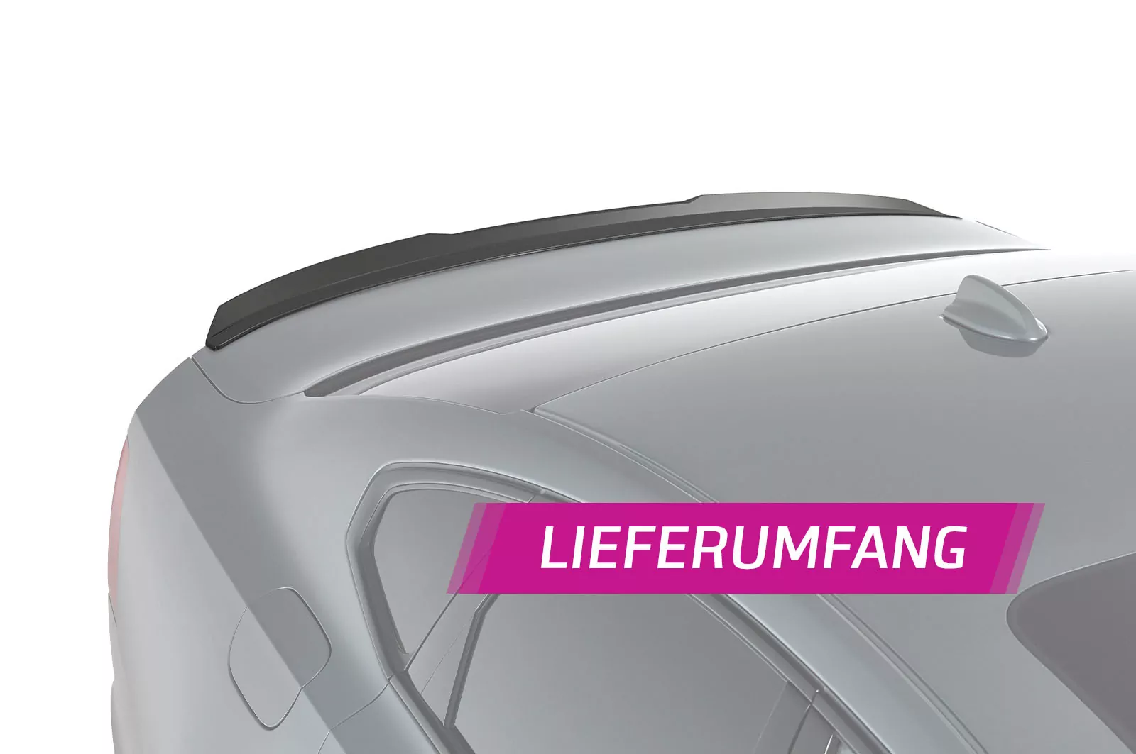 Heckflügel mit ABE für Volvo S90 HF799-M Carbon Look (matt)