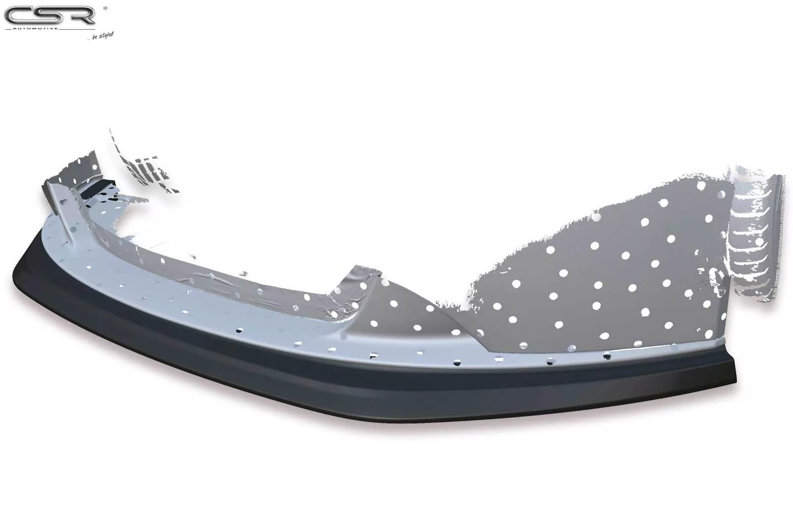 Cup-Spoilerlippe mit ABE für Aston Martin Vantage CSL392-M Carbon Look (matt)