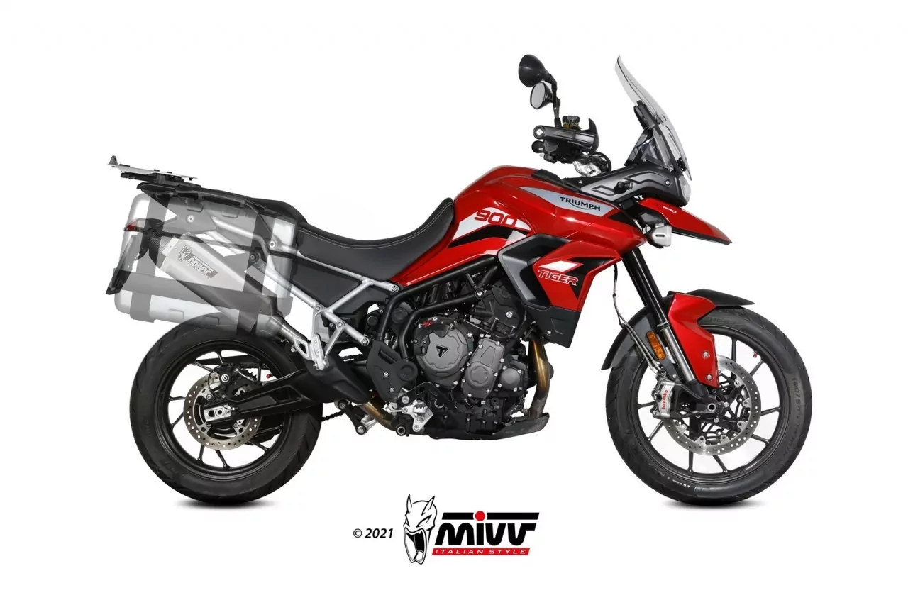 Mivv Speed Edge Edelstahl TRIUMPH Tiger 900/GT/PRO/RALLY 21-