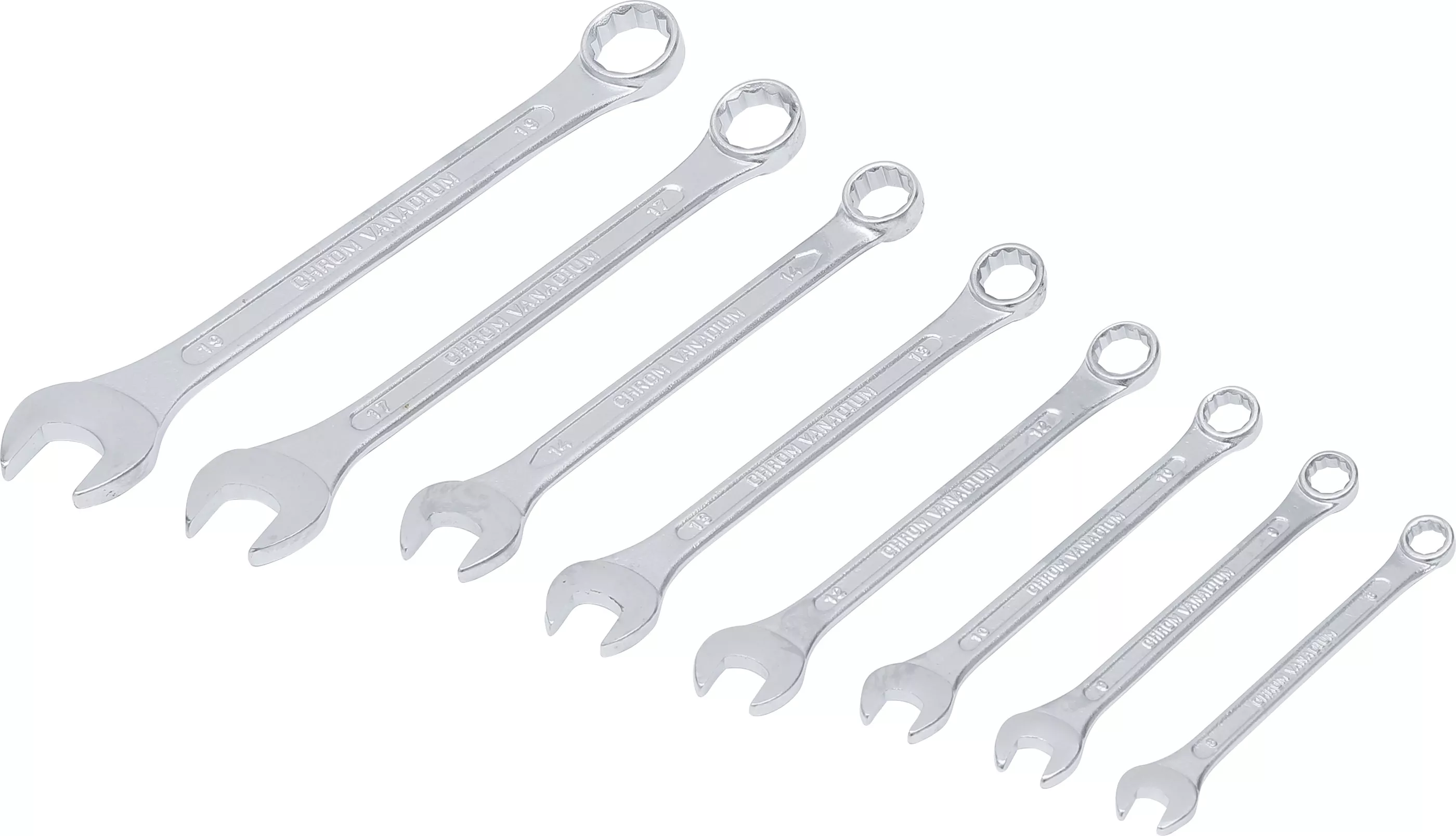 Maul-Ringschlüssel-Satz | SW 8 - 19 mm | 8-tlg.
